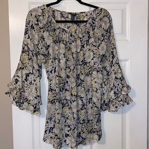 Chaps bell sleeve shirt